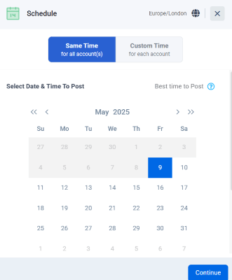 07 scheduling & publishing date & time