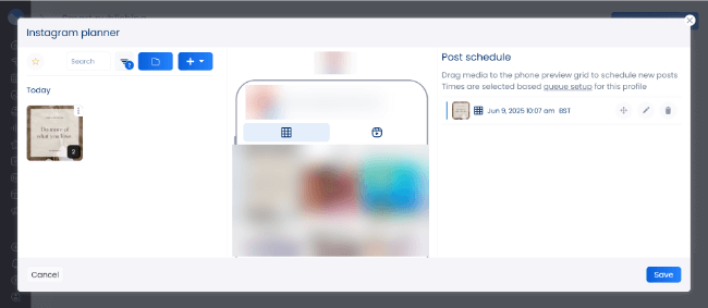 09 create instagram & tiktok planner