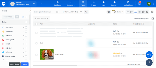 13 planner compact list