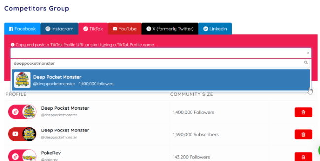15 competitor analytics competitor groups