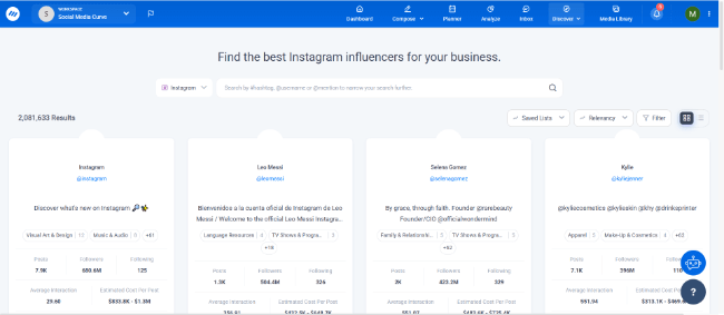 19 influencer research view influencers