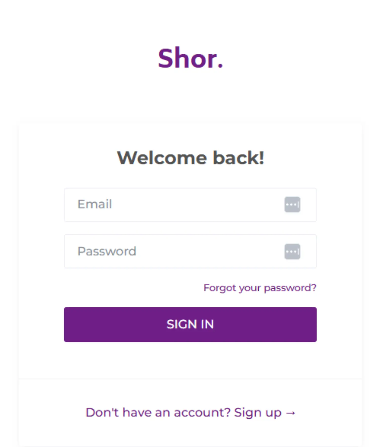 shorby homepage
