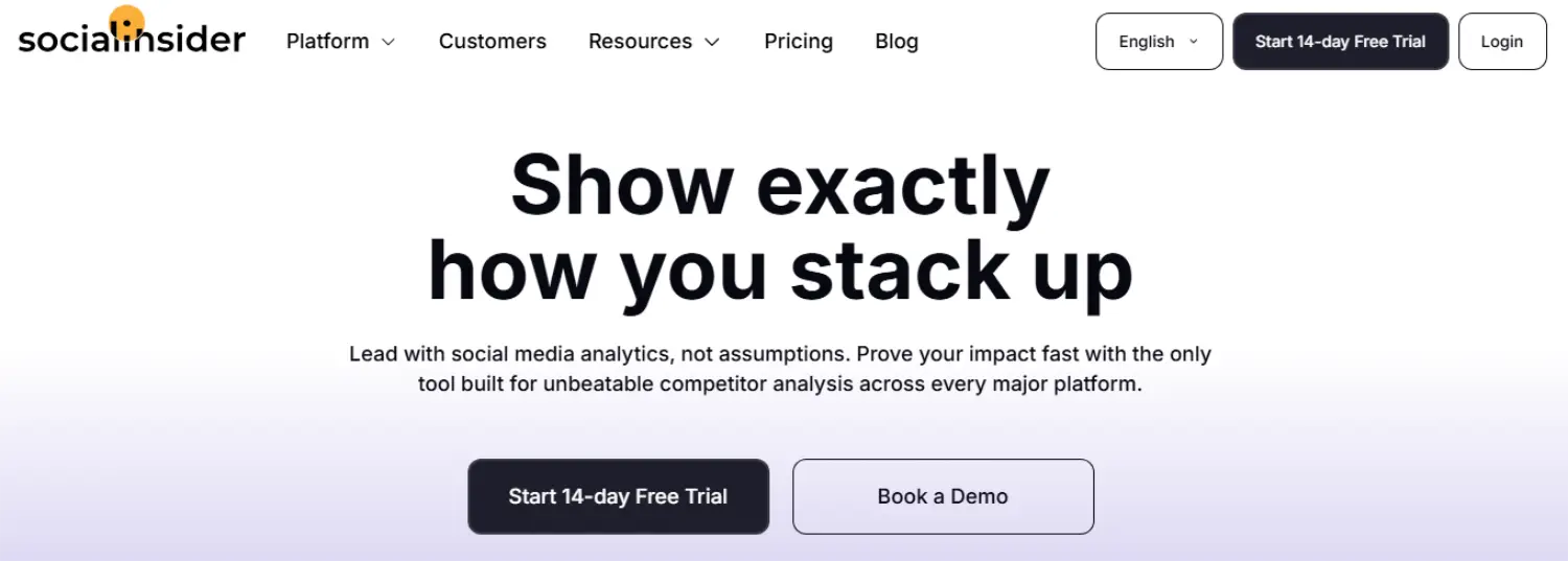 socialinsider homepage