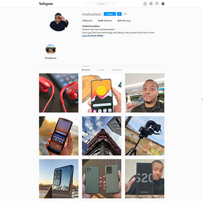 instagram electronic brand example soldierknowsbest